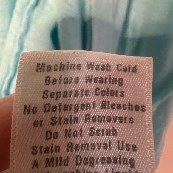 Fresh Produce Lightweight Draped Long Line Open Front Cardigan size m/L Blue - Picture 8 of 12